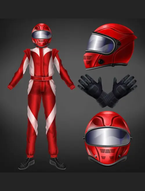High-protection uniforms for motor racing